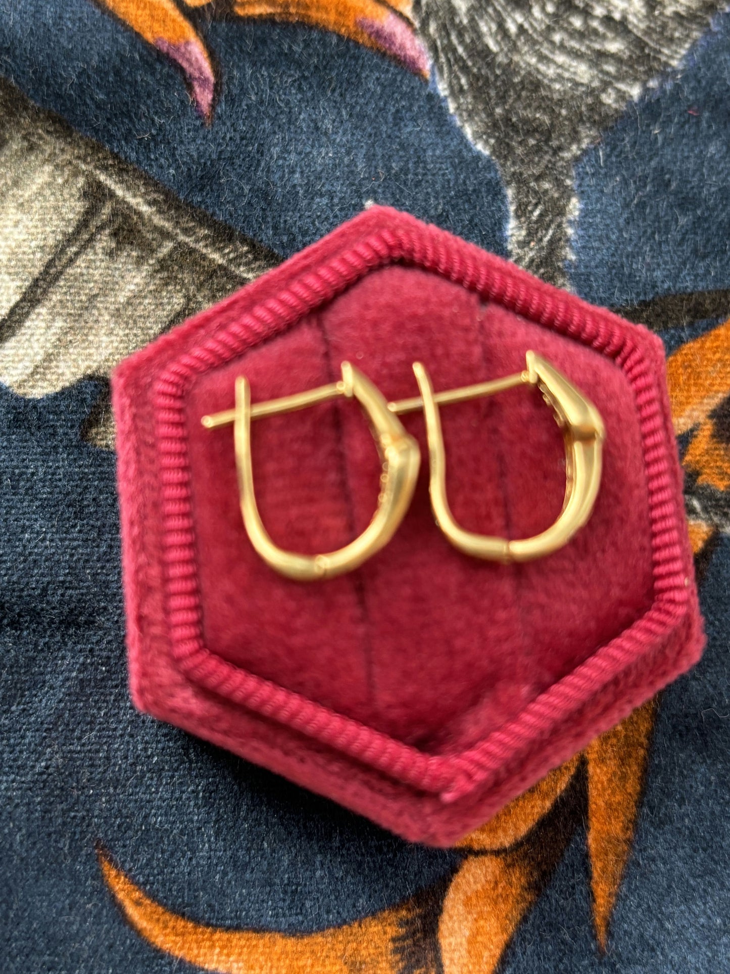 Emerald, Sapphire, and Diamond Huggies