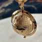 Gold Multi-Gem Globe Pendant