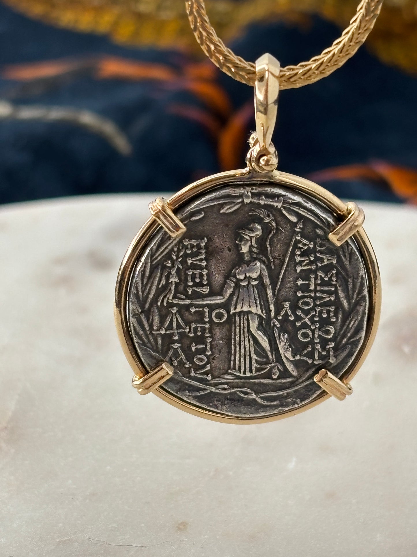 Ancient Greek Coin Pendant