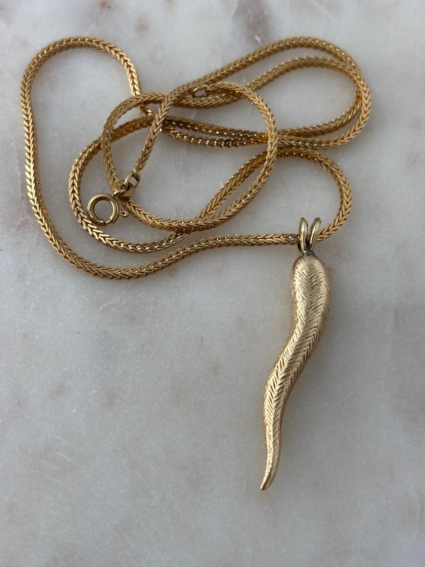 Gold Cornicello