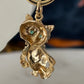 Cat Charm w/Green Eyes