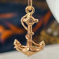 Gold Anchor Charm