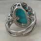 Turquoise & Diamond Cocktail Ring