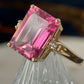 Pink Topaz Ring