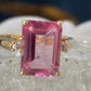 Pink Topaz Ring