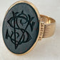 Antique Bloodstone Signet Ring