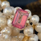 Pink Topaz Ring