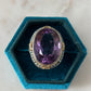 Antique Amethyst Cocktail Ring