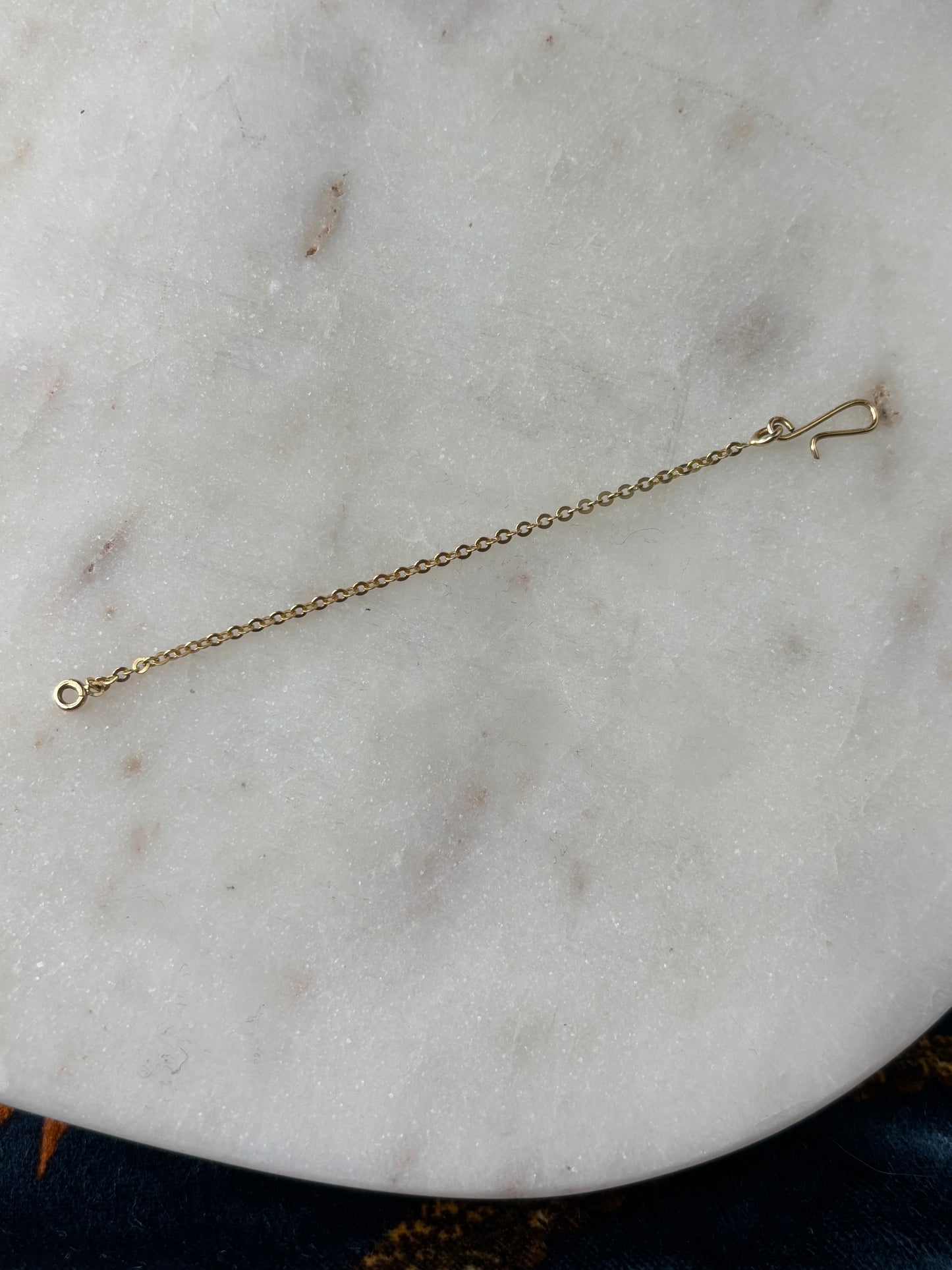 Gold Hook & Chain Extender
