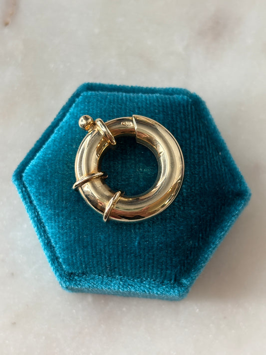 Large Gold Bolt Clasp