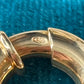 Large Gold Bolt Clasp