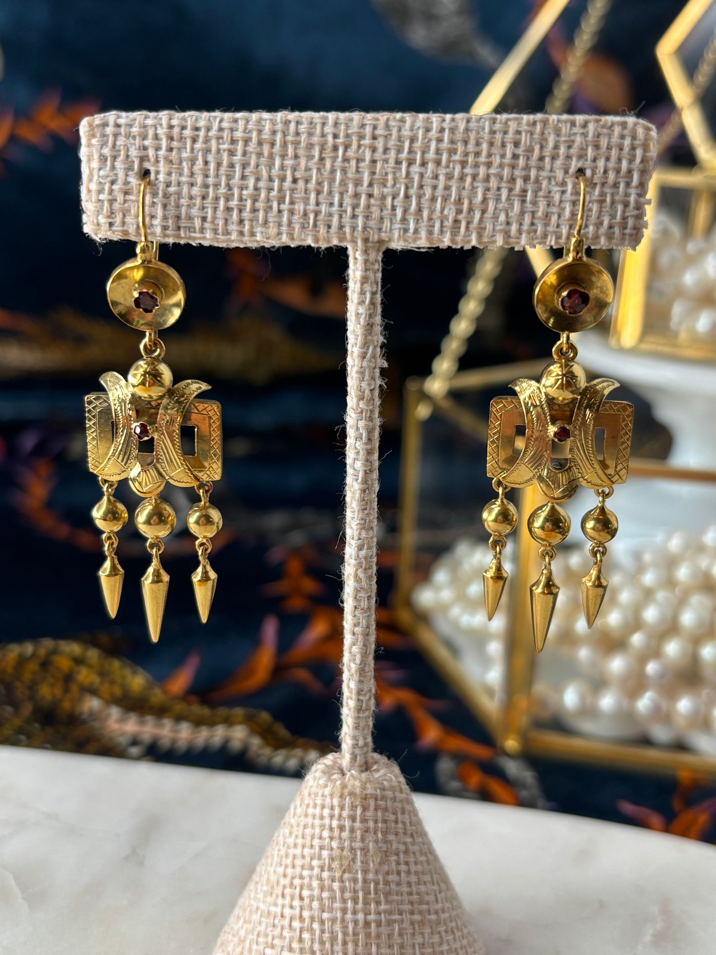 Victorian Dangle Earrings