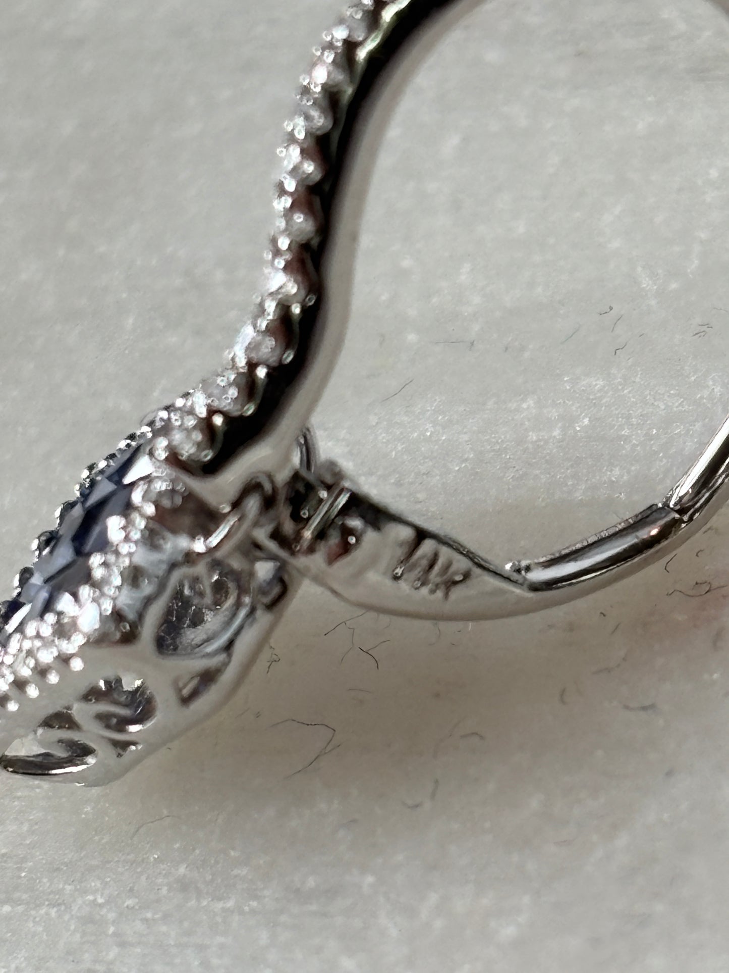 Diamond & Sapphire Earrings