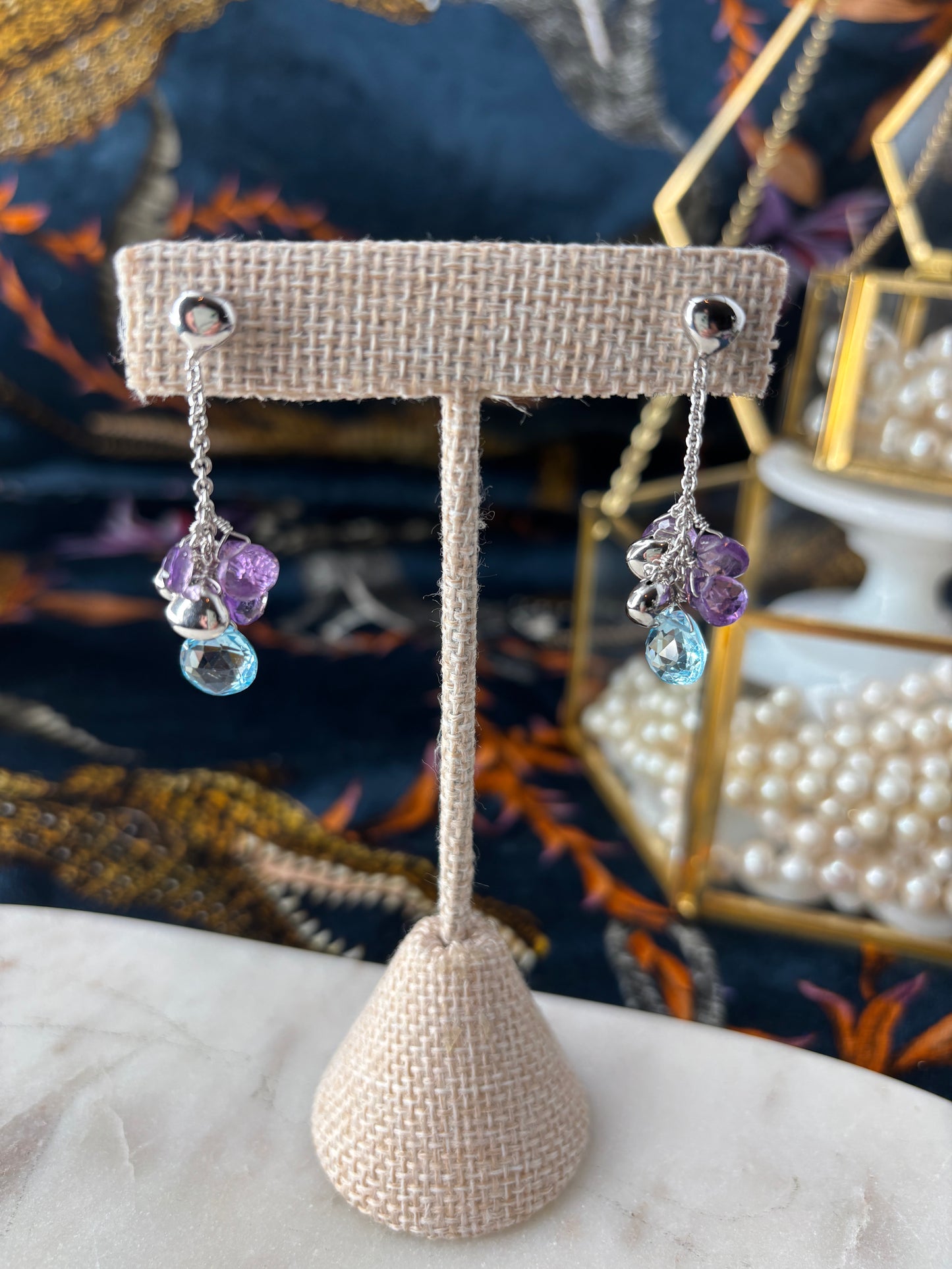 Marco Bicego Drop Gem Earrings