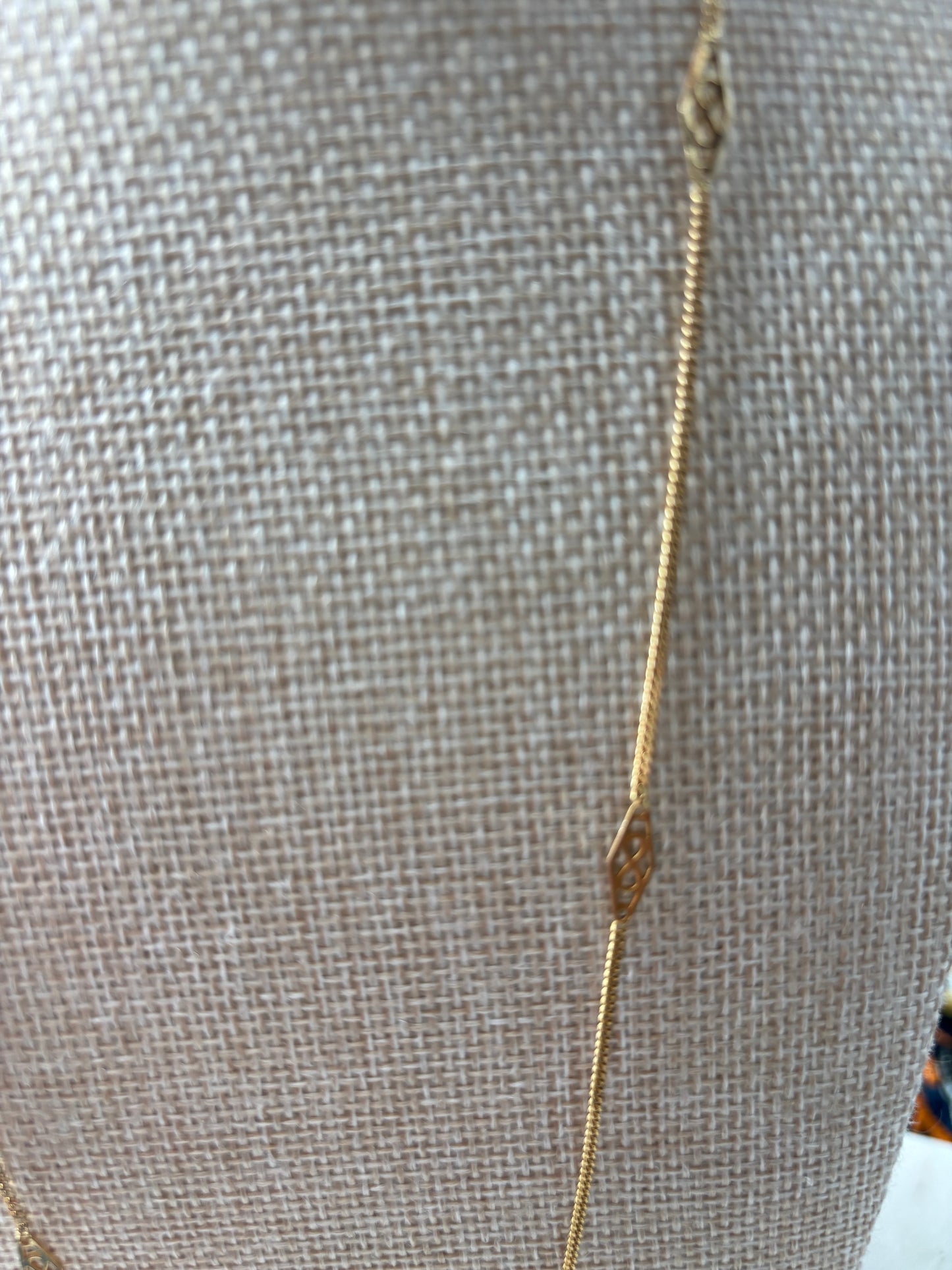 Gold Infinity Symbol Station Chain