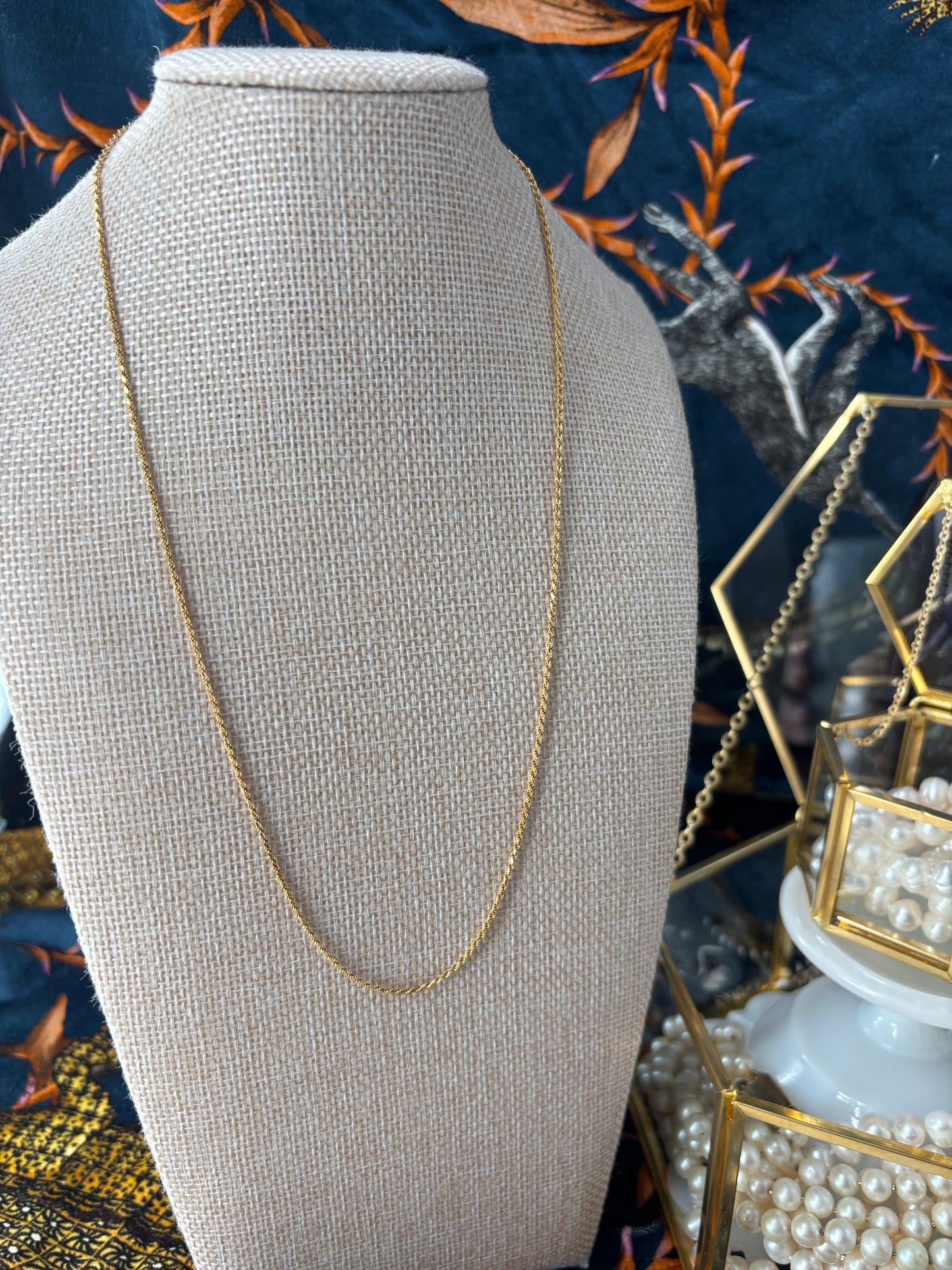 Mini Gold Rope Chain