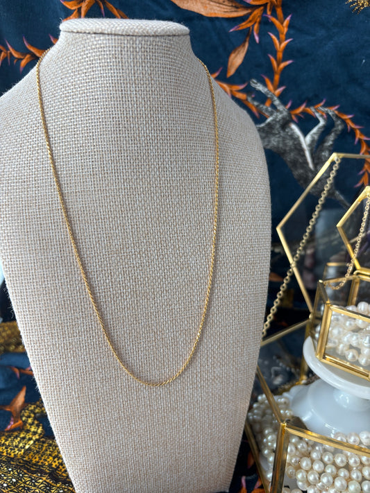 Mini Gold Rope Chain