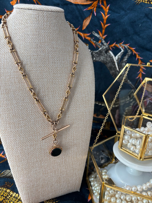Fancy Link Antique Albert Watch 
Chain