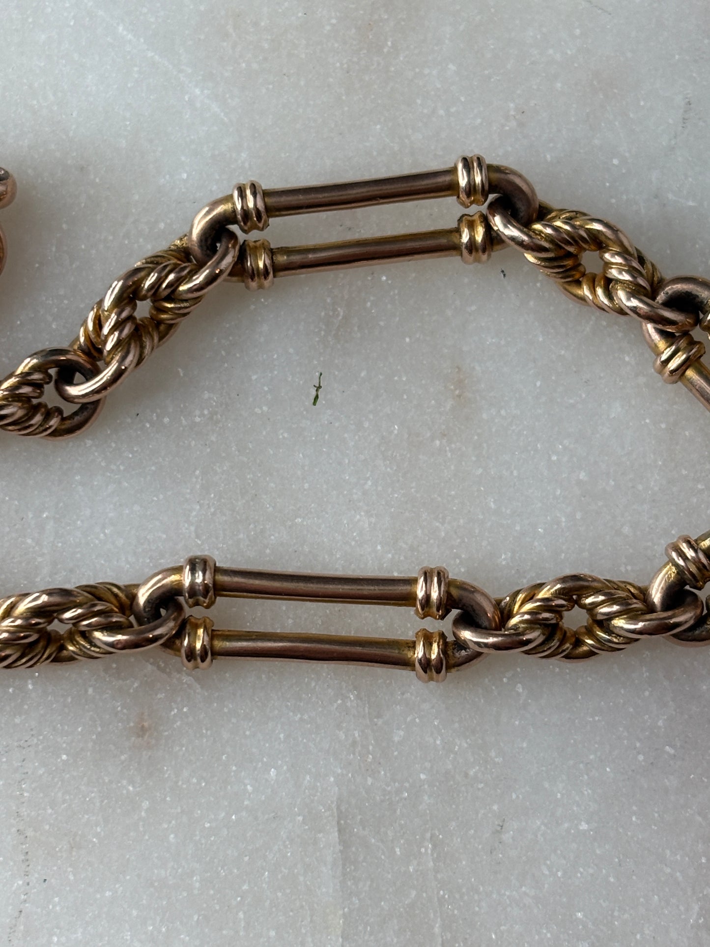 Fancy Link Antique Albert Watch 
Chain