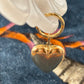 Puffy Gold Heart Pendant