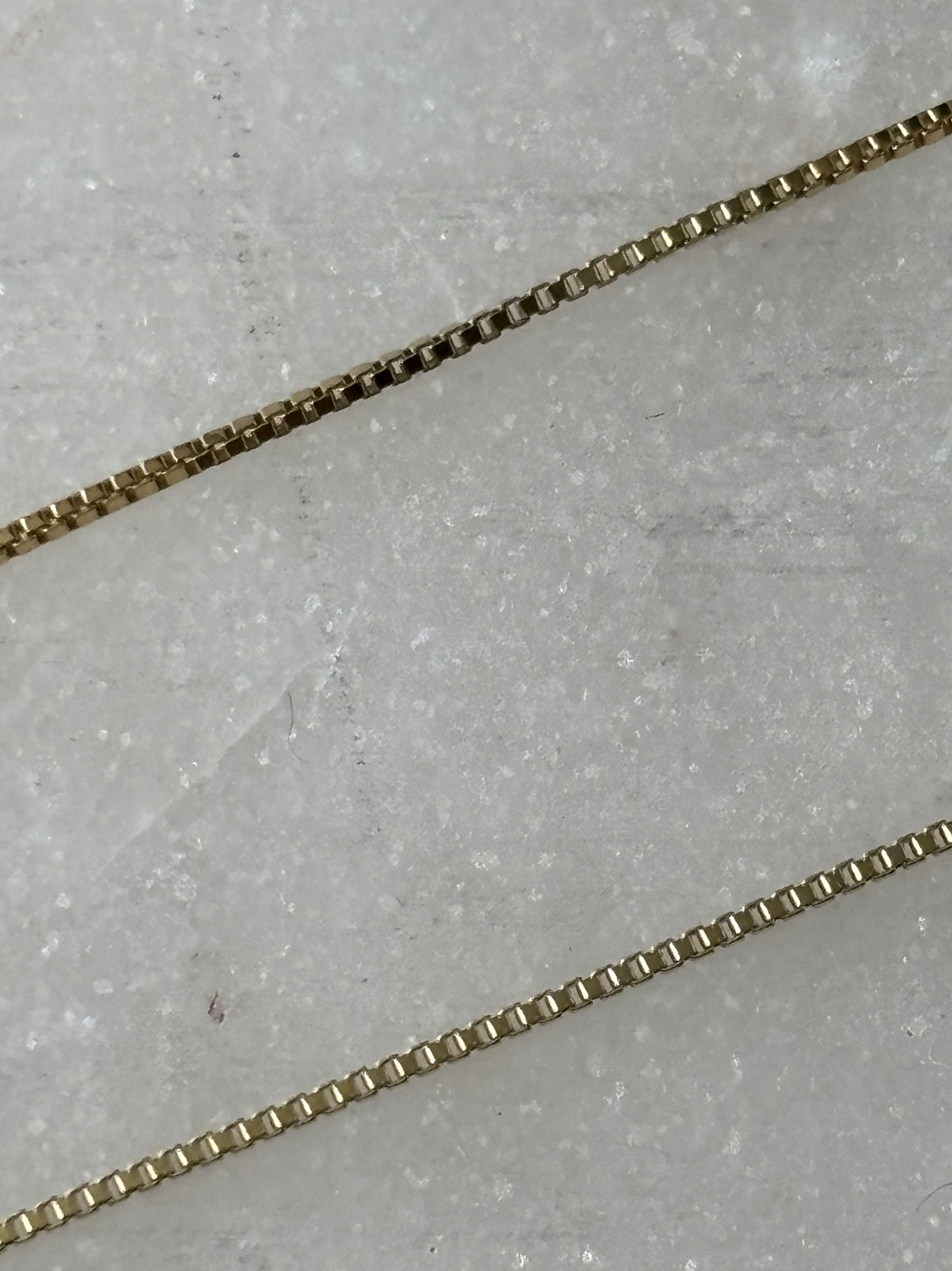Mini Gold Box Chain